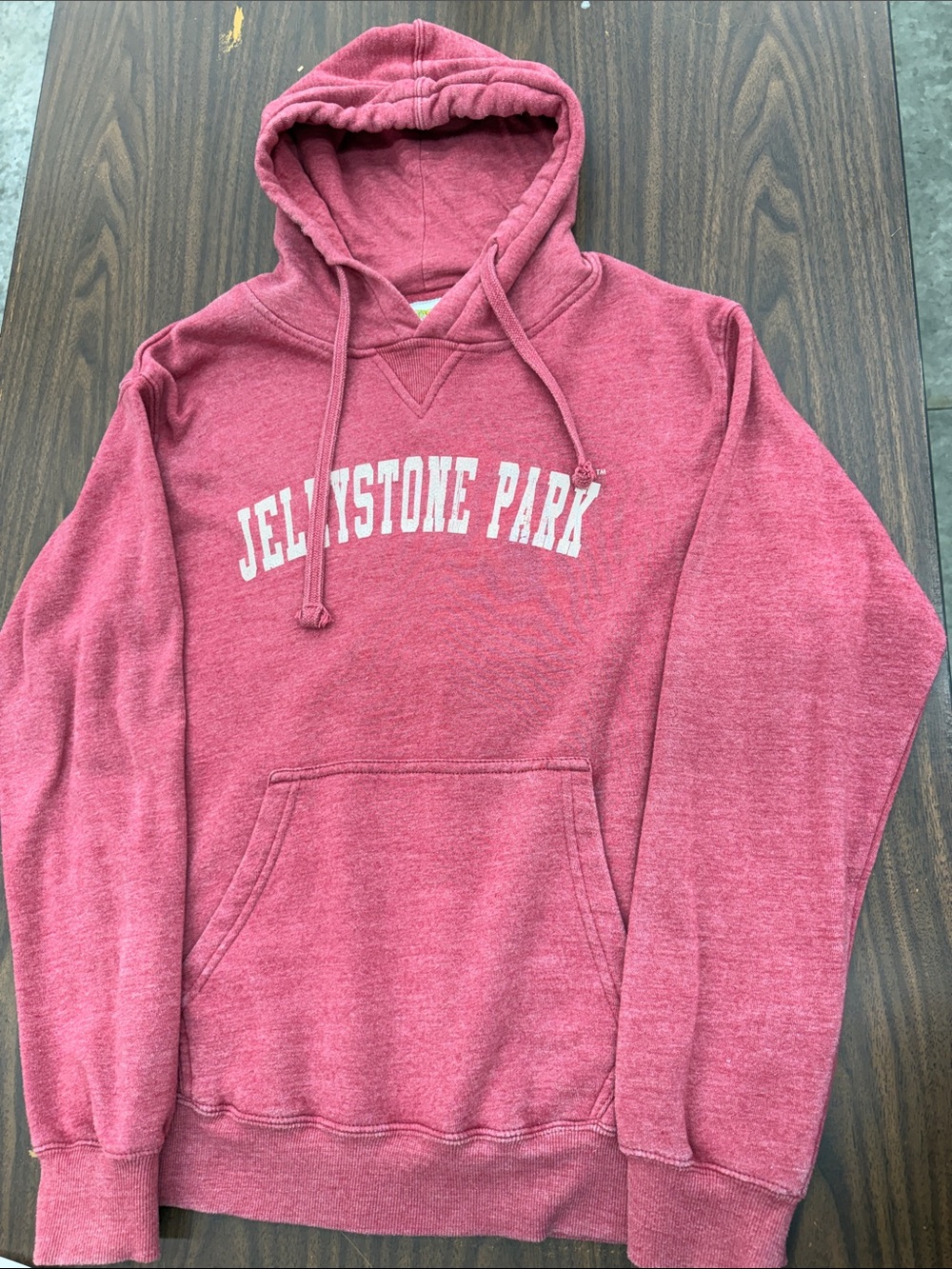 Yogi Bear Jellystone Park Red Hooded Sweatshirt